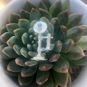 Gerrys Vintage Antique Telephone Rhinestone Brooch